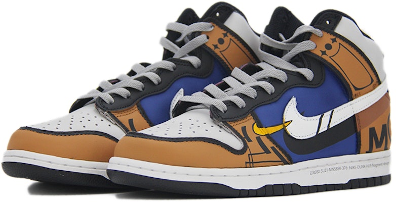 나이키 프라그먼트 덩크 하이 "카키 조커" (커스텀) DJ0382-600(TEAM110-卡其小丑蓝SBOX) Shop 나이키 프라그먼트 덩크 하이 "카키 조커" (커스텀) DJ0382-600(TEAM110-卡其小丑蓝SBOX)