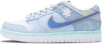 Buy 【定製球鞋】Nike Dunk Low retro 閃電研究所 藍色情人節 聖誕 冰雪奇緣 低幫 板鞋 男款 白藍金 送禮