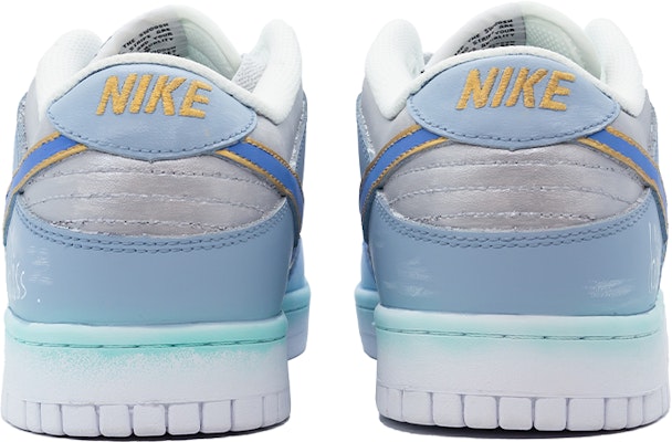 【定製球鞋】Nike Dunk Low retro 閃電研究所 藍色情人節 聖誕 冰雪奇緣 低幫 板鞋 男款 白藍金 送禮 Shop 【定製球鞋】Nike Dunk Low retro 閃電研究所 藍色情人節 聖誕 冰雪奇緣 低幫 板鞋 男款 白藍金 送禮