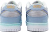 Shop 【定製球鞋】Nike Dunk Low retro 閃電研究所 藍色情人節 聖誕 冰雪奇緣 低幫 板鞋 男款 白藍金 送禮
