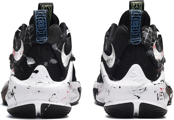 Nike Freak 3 "Veneno" Personalizadas Negro/Blanco/Rojo DA0695-001(TeamE-男女同款泼墨涂鸦黑白红) Shop Nike Freak 3 "Veneno" Personalizadas Negro/Blanco/Rojo DA0695-001(TeamE-男女同款泼墨涂鸦黑白红)