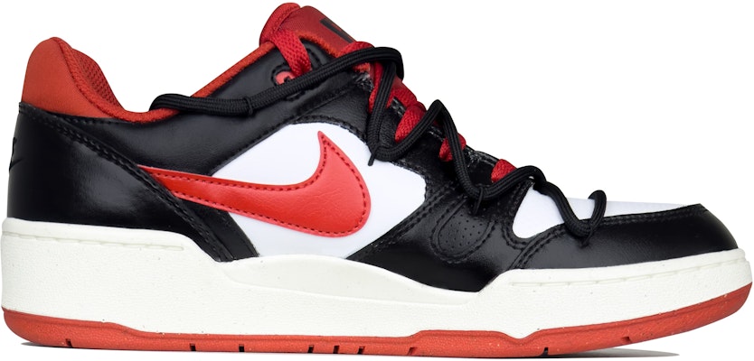 나이키 커스텀 풀포스 로우 '익명 블랙 화이트 레드' FB1362-102(Team95-匿名来电 Lookbook 나이키 커스텀 풀포스 로우 '익명 블랙 화이트 레드' FB1362-102(Team95-匿名来电