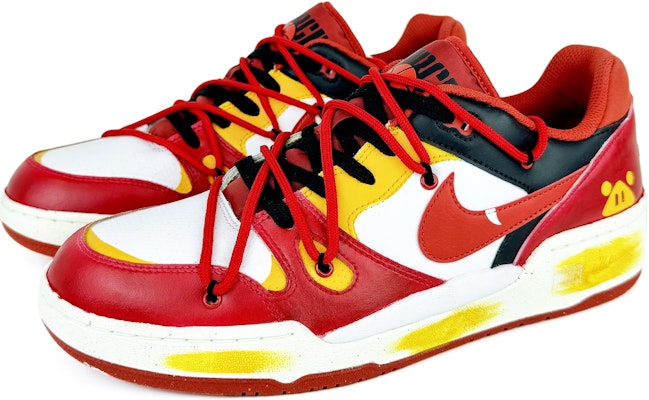 나이키 풀포스 로우 '블랙 화이트 GG 본드' (커스텀) FB1362-102(Team45-GG-BOND) Shop 나이키 풀포스 로우 '블랙 화이트 GG 본드' (커스텀) FB1362-102(Team45-GG-BOND)