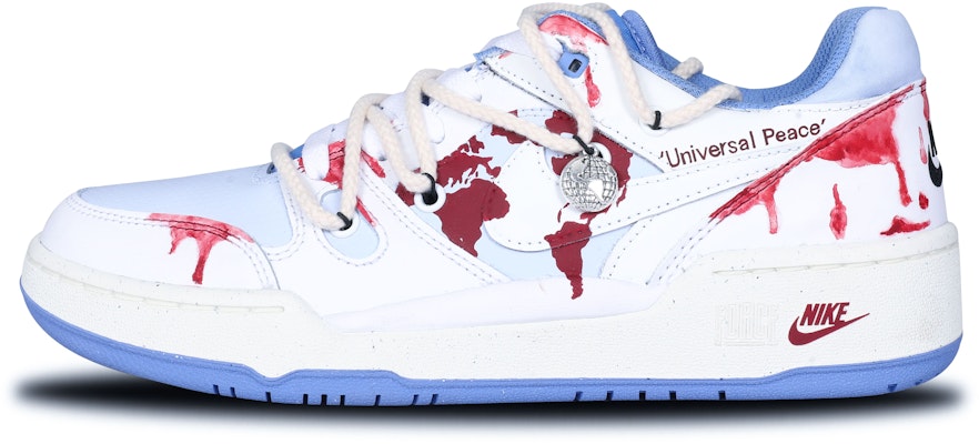 나이키 커스텀 풀포스 로우 '블루-화이트 그라피티' FB1362-100(Team293-复兴和平) Buy 나이키 커스텀 풀포스 로우 '블루-화이트 그라피티' FB1362-100(Team293-复兴和平)