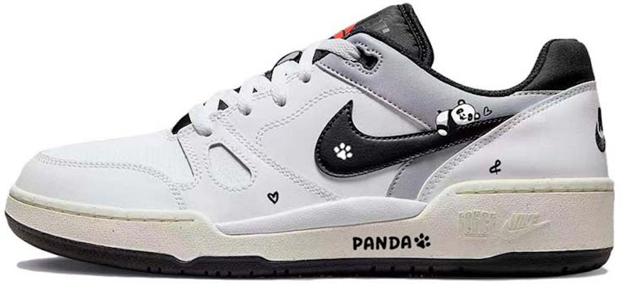 나이키 커스텀 풀포스 로우 '게으른 팬더' (Nike Custom Full Force Low 'Geureun Paendeo') FB1362-101-466810 Buy 나이키 커스텀 풀포스 로우 '게으른 팬더' (Nike Custom Full Force Low 'Geureun Paendeo') FB1362-101-466810