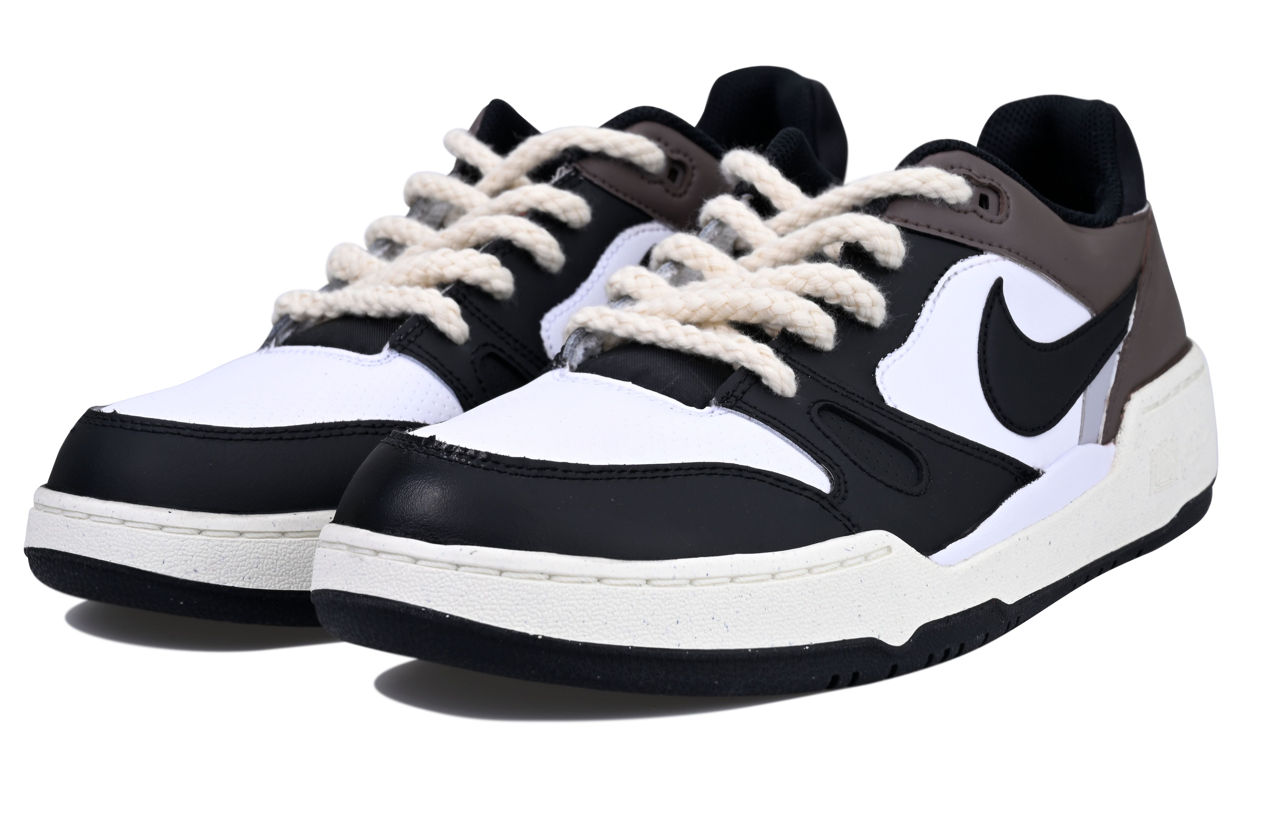 Lookbook 【客製球鞋】Nike Full Force Low Vlad 舒適百搭 摩卡森林 低筒 板鞋 男款 黑棕