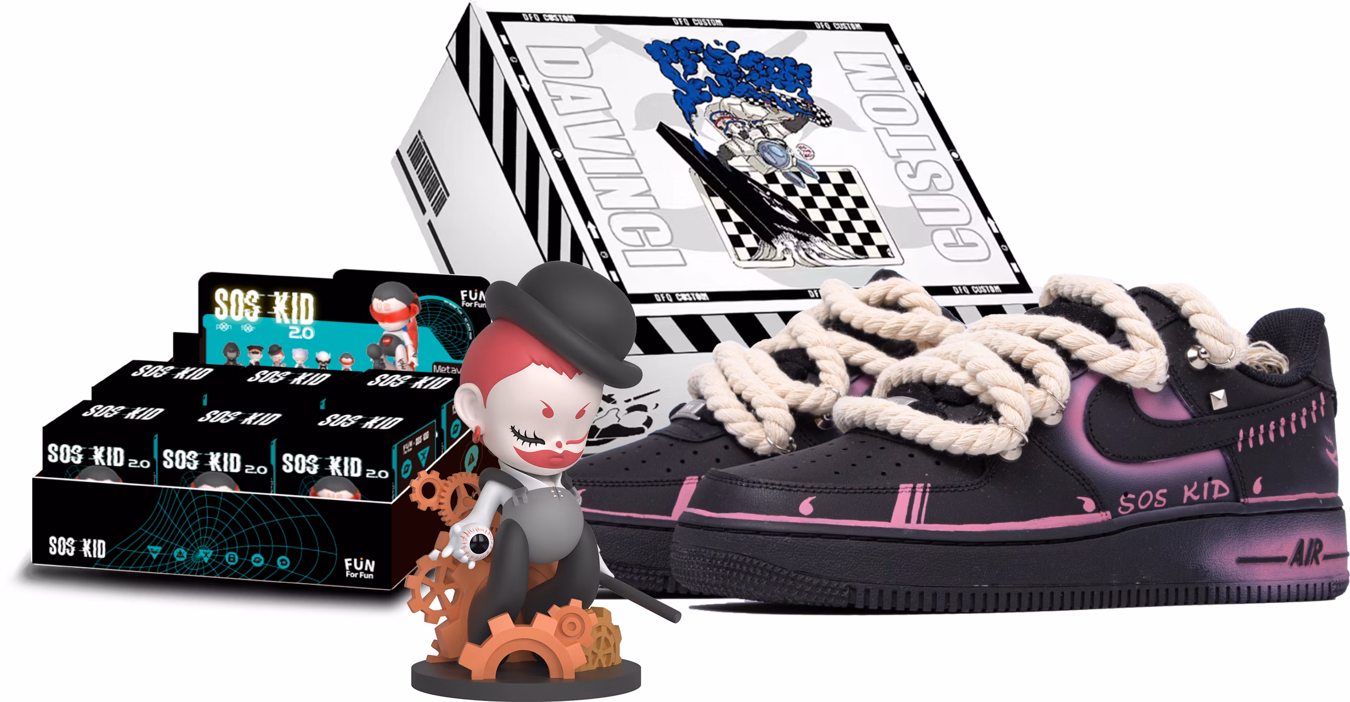 custom-shoes-nike-fun-for-fun-x-air-force-1-da-vinci