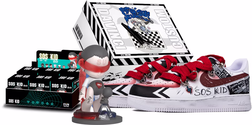 Nike Air Force 1 "Da Vinci" Negras Rojas CW2288-111(TeamM-男款娱乐至死联名) Buy Nike Air Force 1 "Da Vinci" Negras Rojas CW2288-111(TeamM-男款娱乐至死联名)