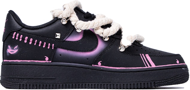 【カスタムシューズ】ナイキFUN FOR FUN x エアフォース1 ロー 'ブラックピンク' DH2920-001(TeamM-女款集体失控粉黑) Lookbook 【カスタムシューズ】ナイキFUN FOR FUN x エアフォース1 ロー 'ブラックピンク' DH2920-001(TeamM-女款集体失控粉黑)