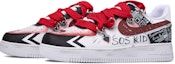 Lookbook 【定制球鞋】Nike Air Force 1 低幫 FUN FOR FUN SOS KID 潮玩聯名定制 男款 白色 板鞋