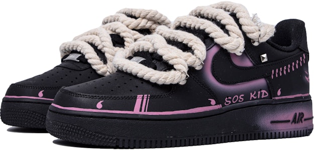 【カスタムシューズ】ナイキFUN FOR FUN x エアフォース1 ロー 'ブラックピンク' DH2920-001(TeamM-女款集体失控粉黑) Shop 【カスタムシューズ】ナイキFUN FOR FUN x エアフォース1 ロー 'ブラックピンク' DH2920-001(TeamM-女款集体失控粉黑)
