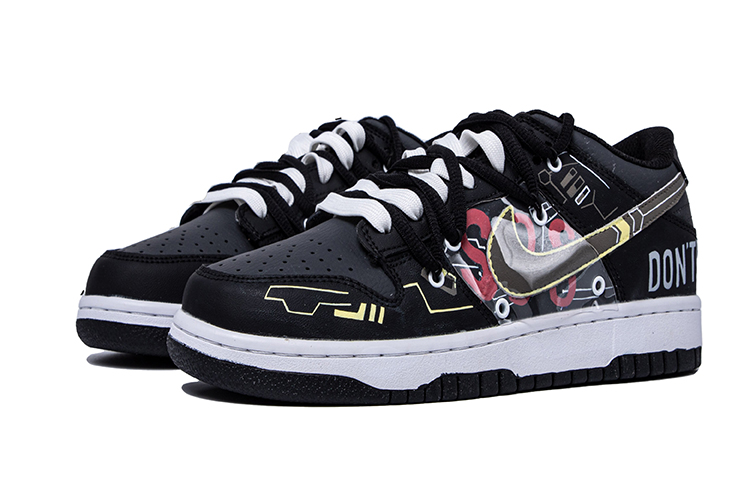Lookbook Nike Dunk Low FUN FOR FUN "Da Vinci" Negro/Oro DJ6188-002(TeamM-男款星际战争S-BOX)