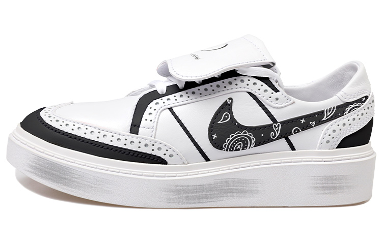 [Custom Shoes] Nike G-Dragon PEACEMINUSONE x Kwondo 'Paisley Aging Vibe White-Black'