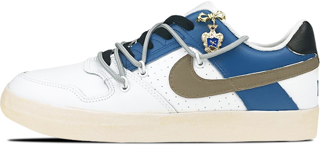 【定製球鞋】Nike SB Delta Force VULC 是在玩鞋 哈利波特 解構 低幫 板鞋 男女同款 白藍 Buy 【定製球鞋】Nike SB Delta Force VULC 是在玩鞋 哈利波特 解構 低幫 板鞋 男女同款 白藍