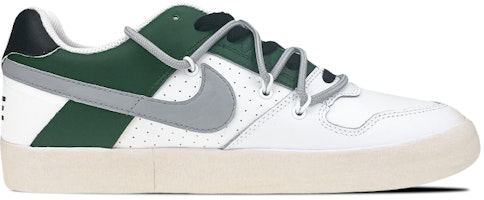 【定制球鞋】Nike SB Delta Force VULC 哈利波特 斯萊特林 解構雙鞋帶 做舊 徽章掛墜 低幫 板鞋 男女同款 白綠 Order 【定制球鞋】Nike SB Delta Force VULC 哈利波特 斯萊特林 解構雙鞋帶 做舊 徽章掛墜 低幫 板鞋 男女同款 白綠