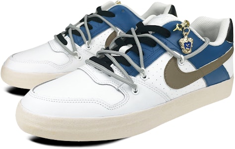 【定製球鞋】Nike SB Delta Force VULC 是在玩鞋 哈利波特 解構 低幫 板鞋 男女同款 白藍 Lookbook 【定製球鞋】Nike SB Delta Force VULC 是在玩鞋 哈利波特 解構 低幫 板鞋 男女同款 白藍