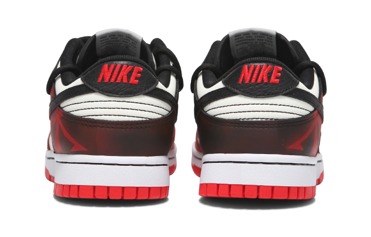 Shop 【定制球鞋】Nike Dunk Low EMB "芝加哥" 熱浪製作 CNY 恭喜發財 解構綁帶 復古 低幫 板鞋 GS 紅色