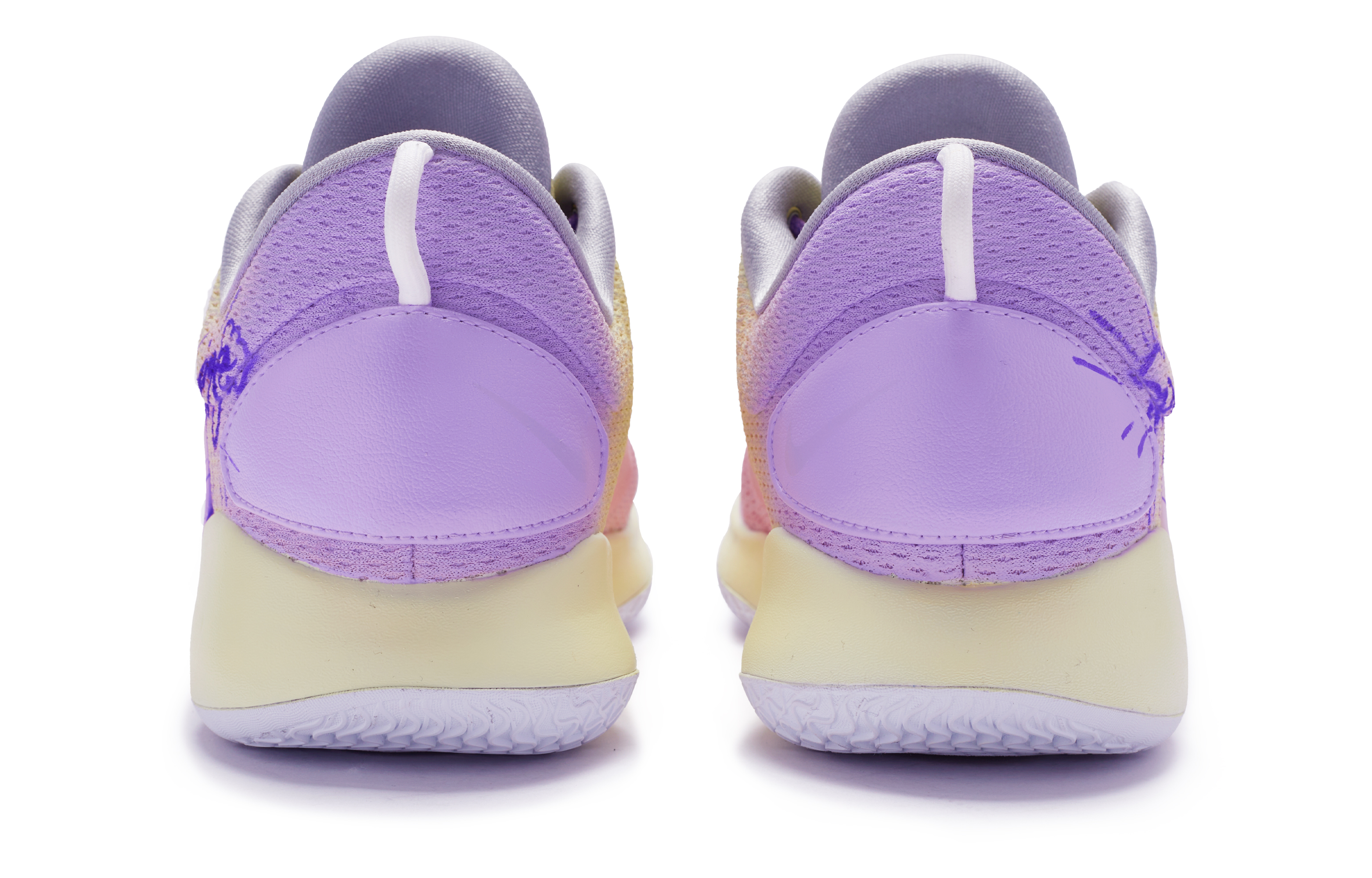 Shop [커스텀 운동화] 나이키 하이퍼덩크 10 '카레이도스코프 썸머 스플래쉬' AR0465-100(Team80-男款万花筒紫黄)