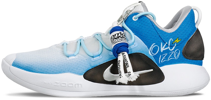 【訂製球鞋】 Nike Hyperdunk 10 雷霆 多巴胺 漸變 舒適 防滑耐磨 低幫 籃球鞋 男款 藍白 Buy 【訂製球鞋】 Nike Hyperdunk 10 雷霆 多巴胺 漸變 舒適 防滑耐磨 低幫 籃球鞋 男款 藍白