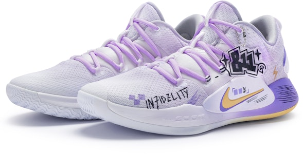 【訂製球鞋】Nike Hyperdunk 10 811製作 無信仰主義紫 二次元 特殊鞋盒 防滑耐磨 低筒 籃球鞋 男款 紫 Lookbook 【訂製球鞋】Nike Hyperdunk 10 811製作 無信仰主義紫 二次元 特殊鞋盒 防滑耐磨 低筒 籃球鞋 男款 紫