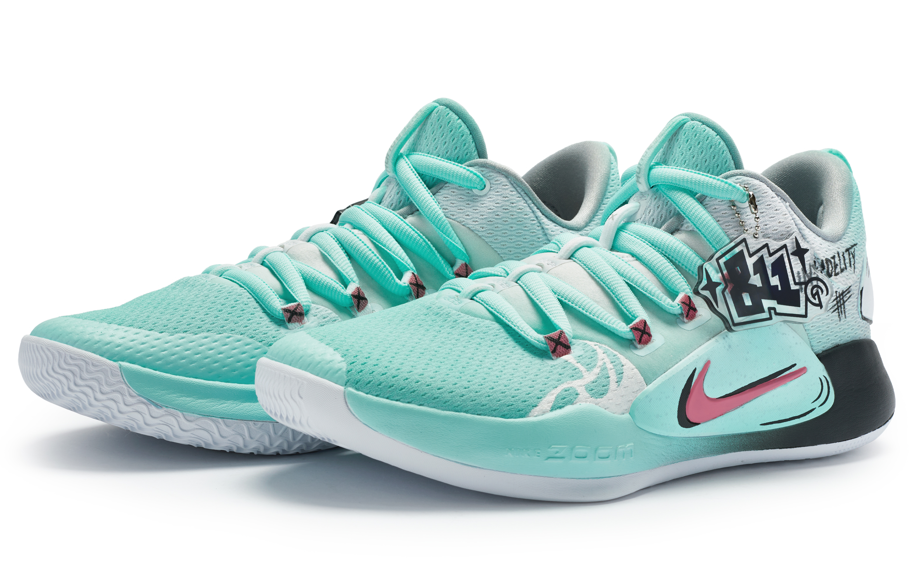 Lookbook [Sepatu Custom] Nike Hyperdunk 10 X 'Anarchist Hijau' AR0465-100(Team80-男款无信仰绿S-BOX)