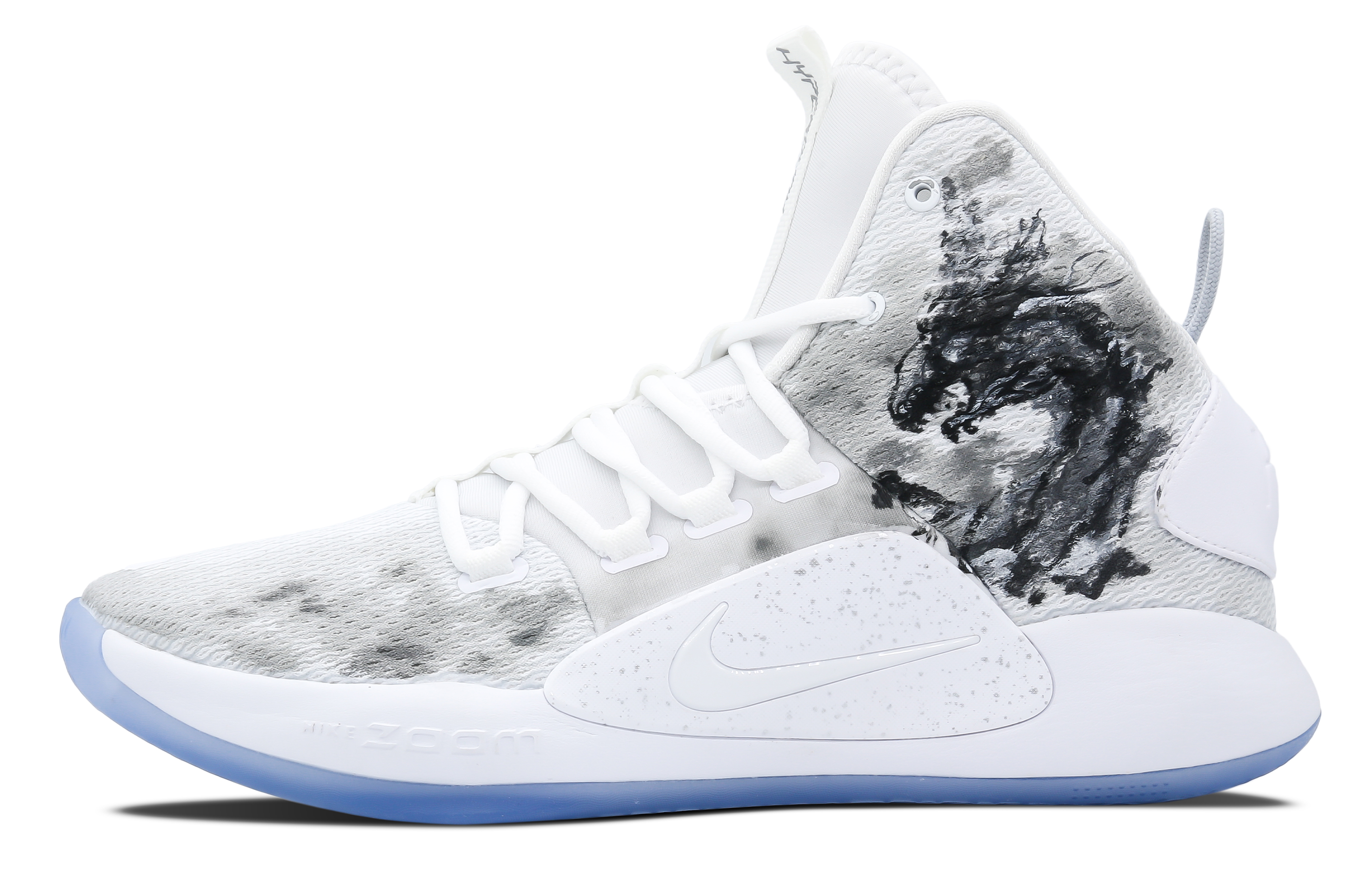 Buy 나이키 하이퍼덩크 X '용문화 먹 (검/흰/회)' AO7890-101(Team28-男款国风龙腾)