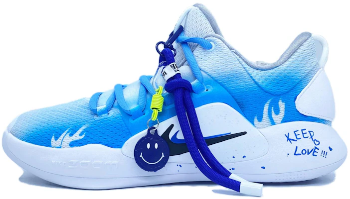 カスタム Nike Hyperdunk X "蒼炎のグラデ" AR0465-100(Team145-火蓝战士) Order カスタム Nike Hyperdunk X "蒼炎のグラデ" AR0465-100(Team145-火蓝战士)