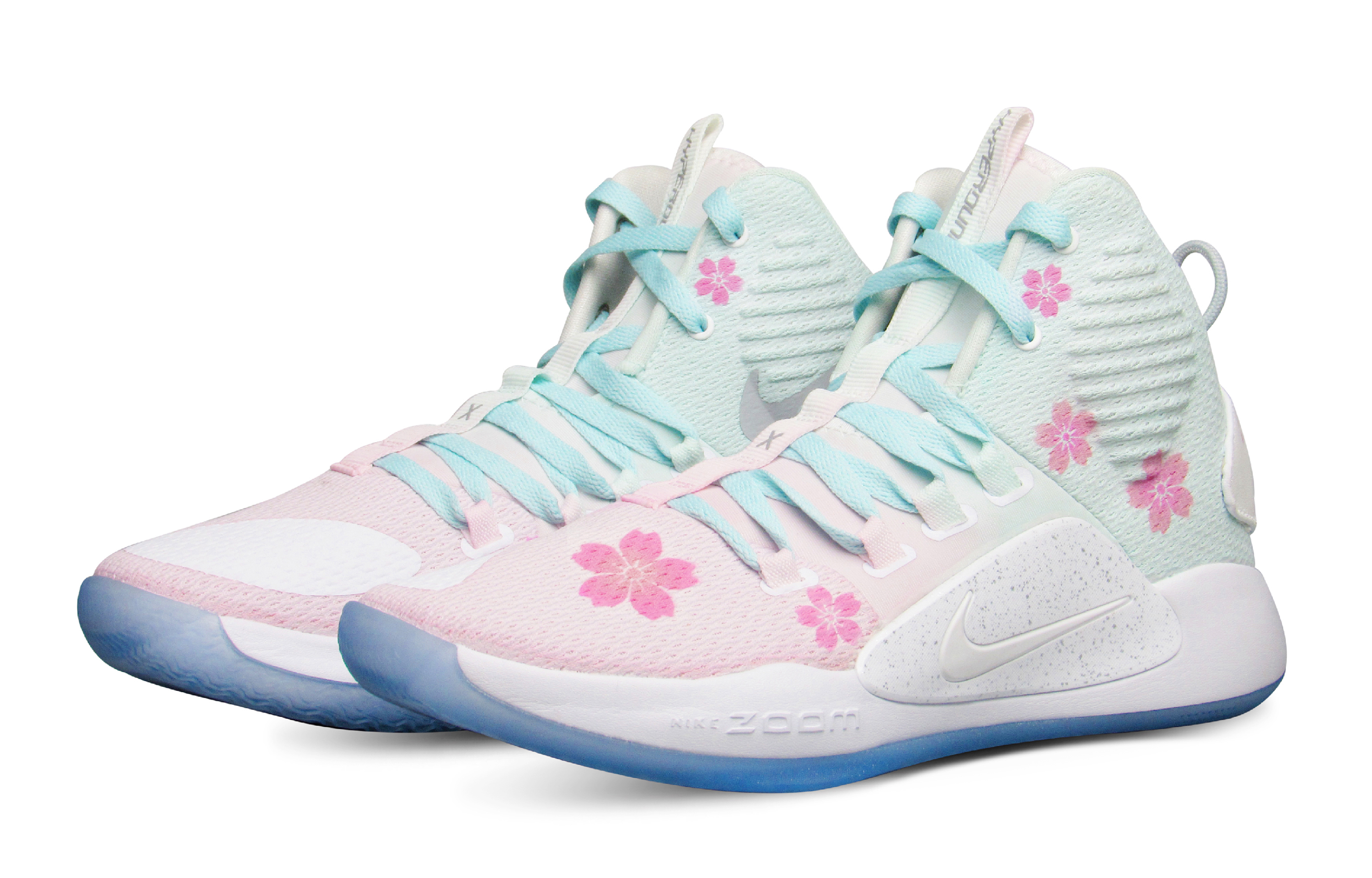 カスタムシューズ】ナイキ ハイパーダンク X「グラデーション 桜