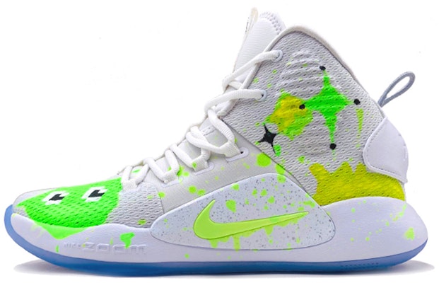【定制鞋款】耐克 Hyperdunk X '涂鸦溅射' AO7890-101(TeamS-男款涂鸦泼墨白绿) Buy 【定制鞋款】耐克 Hyperdunk X '涂鸦溅射' AO7890-101(TeamS-男款涂鸦泼墨白绿)