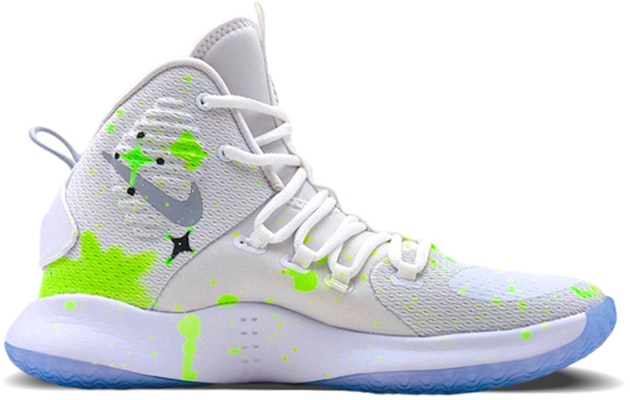 【定制鞋款】耐克 Hyperdunk X '涂鸦溅射' AO7890-101(TeamS-男款涂鸦泼墨白绿) Order 【定制鞋款】耐克 Hyperdunk X '涂鸦溅射' AO7890-101(TeamS-男款涂鸦泼墨白绿)