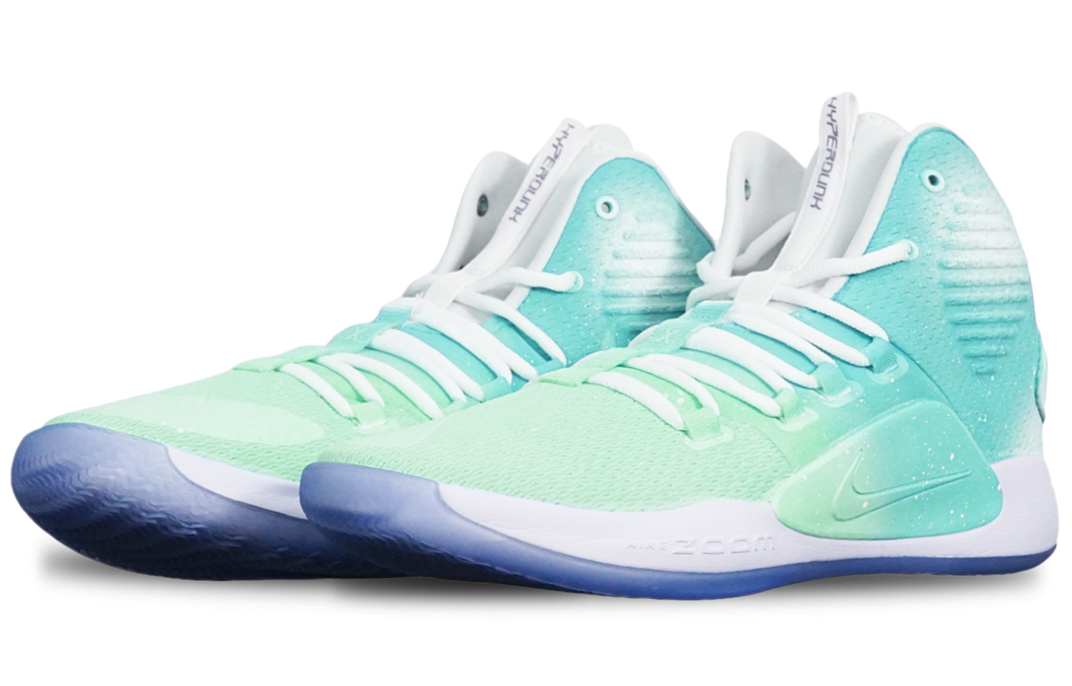 Lookbook 나이키 하이퍼덩크 X '그린화이트 마카롱 그라데이션' AO7890-101(TeamT-绿色渐变S-BOX)