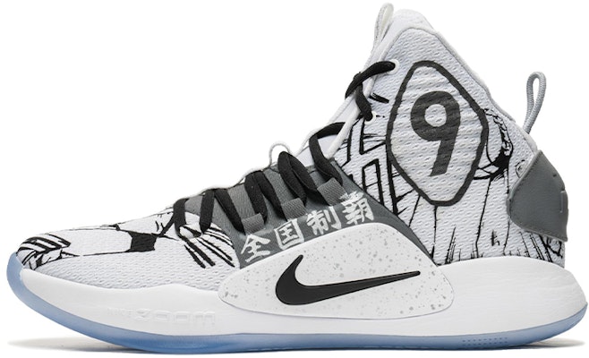 【定制鞋】耐克Hyperdunk X '赫哲扣篮主题 - 国家统治' AO7890-101(TeamB-灌篮漫画黑白) Buy 【定制鞋】耐克Hyperdunk X '赫哲扣篮主题 - 国家统治' AO7890-101(TeamB-灌篮漫画黑白)