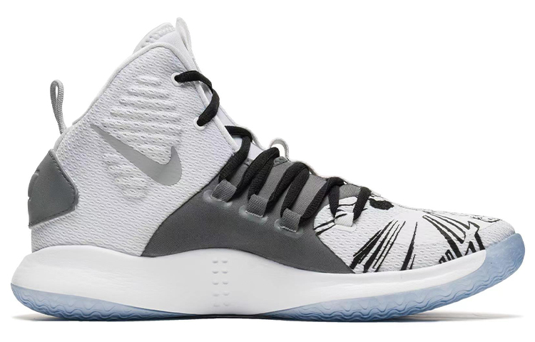 Order [Sepatu Custom] Nike Hyperdunk X 'Tema Hezhe Dunk - Dominasi Nasional' AO7890-101(TeamB-灌篮漫画黑白)