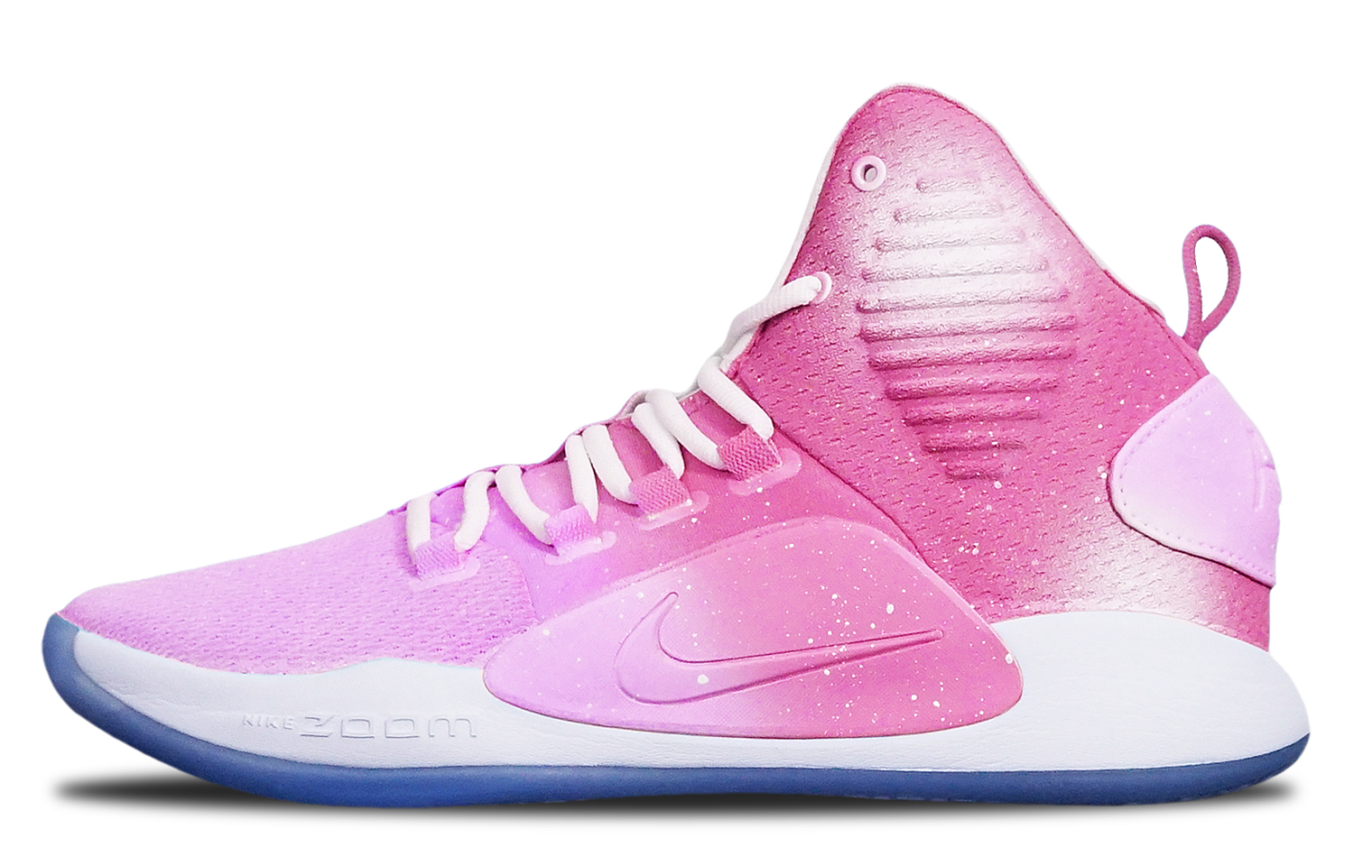 Buy 【訂製球鞋】Nike Hyperdunk X 光點光暈馬卡龍漸變 減震平衡 限量特別鞋盒 低筒 籃球鞋 男款 紅白