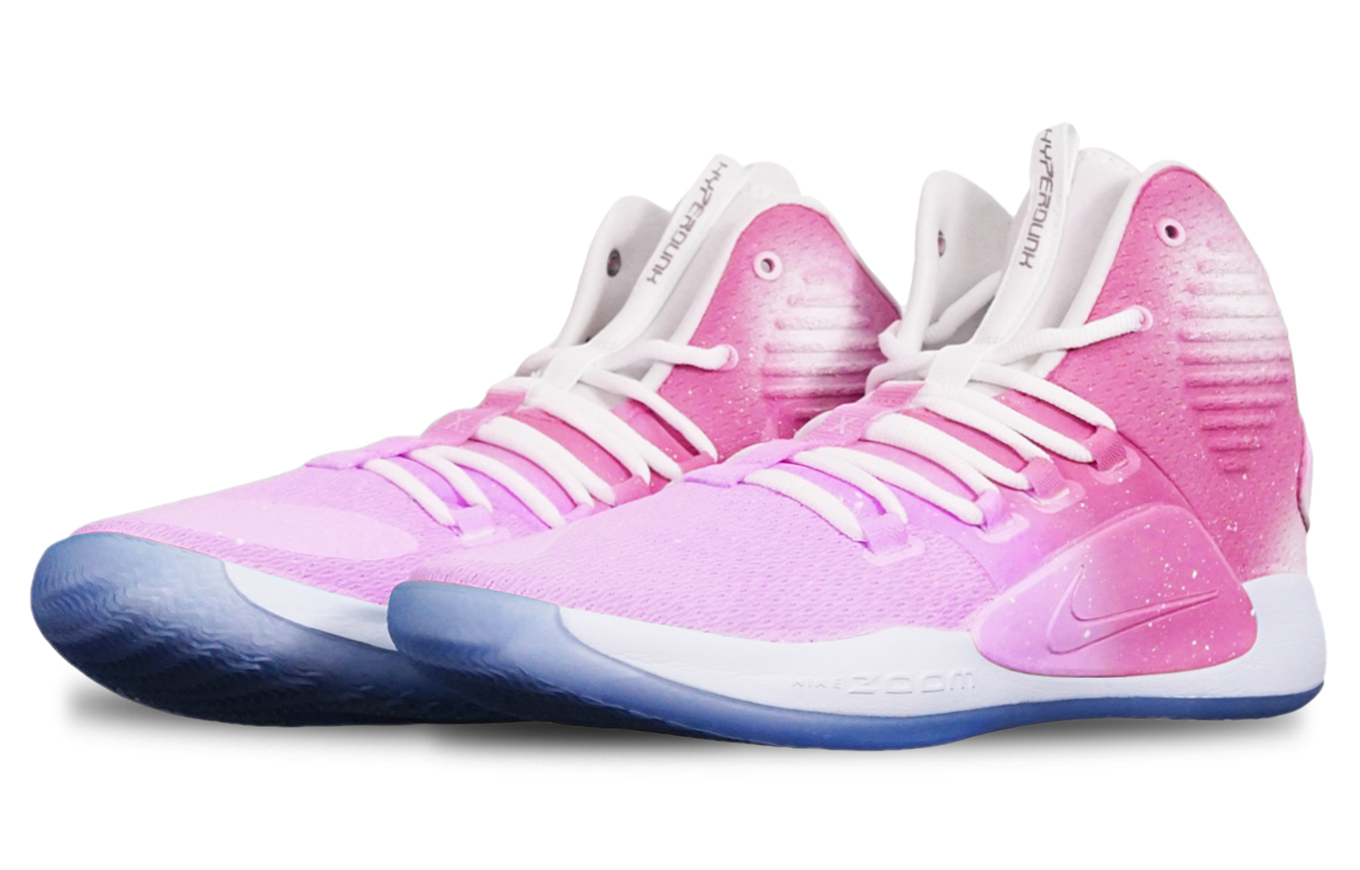 Lookbook 【訂製球鞋】Nike Hyperdunk X 光點光暈馬卡龍漸變 減震平衡 限量特別鞋盒 低筒 籃球鞋 男款 紅白