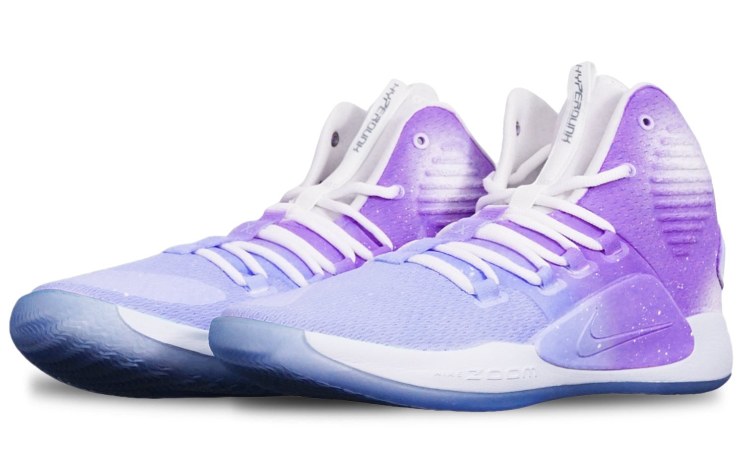 Lookbook 나이키 하이퍼덩크 X '마카롱 그라데이션 - 보라 파랑 흰색' (75 characters) AO7890-101(TeamT-紫蓝白渐变S-BOX)