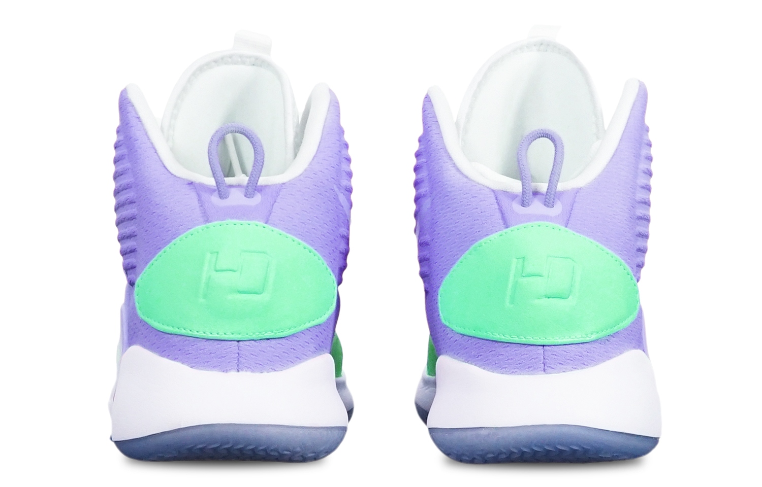 Shop [Sneakers Kustom] Nike Hyperdunk X 'Macaron Hijau Ungu Pudar' AO7890-101(TeamT-三色渐变绿紫S-BOX)