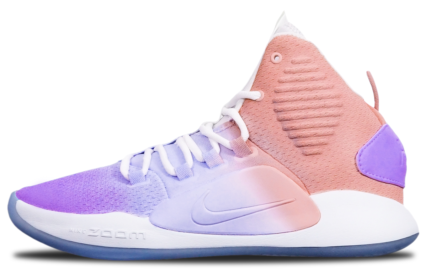 Buy [Kasut Custom] Nike Hyperdunk X 'Macaron Ungu-Jingga Gradient' AO7890-101(TeamT-三色渐变紫橙S-BOX)