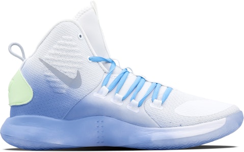 【訂製球鞋】Nike Hyperdunk X 霾藍漸變 螢光籃球 防滑耐磨 高筒籃球鞋 男款 藍白綠 Order 【訂製球鞋】Nike Hyperdunk X 霾藍漸變 螢光籃球 防滑耐磨 高筒籃球鞋 男款 藍白綠