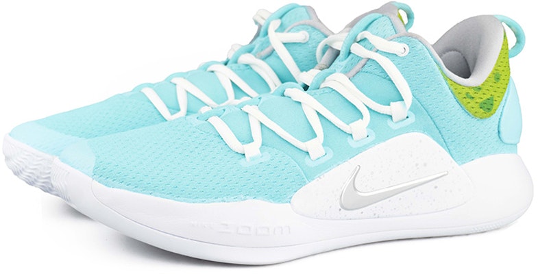 【定制球鞋】 Nike Hyperdunk X 清新配色 搞怪調皮表情 二次元 耐磨防滑 低幫 實戰籃球鞋 男款 藍綠色 Lookbook 【定制球鞋】 Nike Hyperdunk X 清新配色 搞怪調皮表情 二次元 耐磨防滑 低幫 實戰籃球鞋 男款 藍綠色
