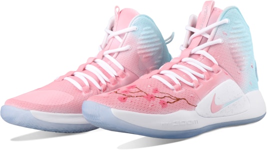 【定制鞋】耐克Hyperdunk X '情人节樱花渐变粉蓝' AO7890-101(TeamSix-男款樱花) Lookbook 【定制鞋】耐克Hyperdunk X '情人节樱花渐变粉蓝' AO7890-101(TeamSix-男款樱花)