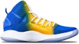 Order Zapatillas Nike Hyperdunk X "Guerreros" Azul Amarillo AO7890-101(TeamT-勇士队中帮蓝黄渐变)