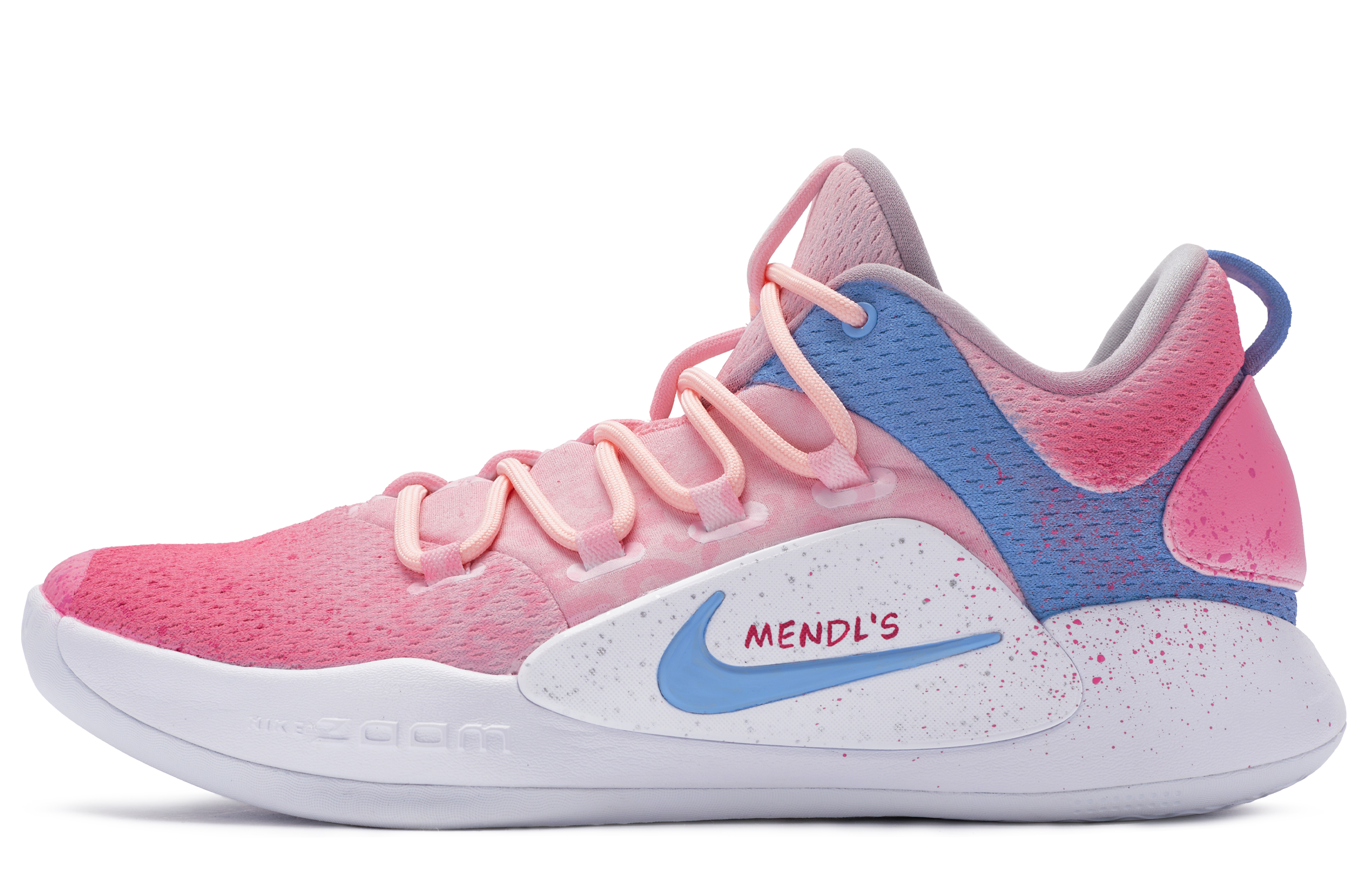 Buy 【訂製球鞋】Nike Hyperdunk 10 X Low 10 BIGNIU 曼德蛋糕 手繪噴繪 低筒 籃球鞋 男款 白粉藍