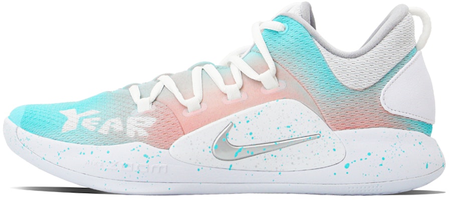 【定製球鞋】 Nike Hyperdunk X Low 10 青色漸變 潑墨 潮流 透氣 防滑耐磨 低幫 籃球鞋 男款 青粉 Buy 【定製球鞋】 Nike Hyperdunk X Low 10 青色漸變 潑墨 潮流 透氣 防滑耐磨 低幫 籃球鞋 男款 青粉