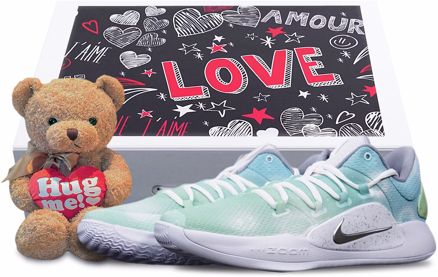 custom-shoes-nike-hyperdunk-x-low-blue-green-christmas