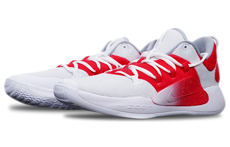 Lookbook 나이키 하이퍼덩크 X 로우 '시카고 불스 눈송이' 커스텀 AR0465-100(TeamT-公牛队配色白红渐变)