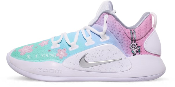 【定制鞋款】耐克 Hyperdunk X Low '中国年 樱花粉蓝' AR0465-100(TeamX-情人节樱花兔子) Buy 【定制鞋款】耐克 Hyperdunk X Low '中国年 樱花粉蓝' AR0465-100(TeamX-情人节樱花兔子)