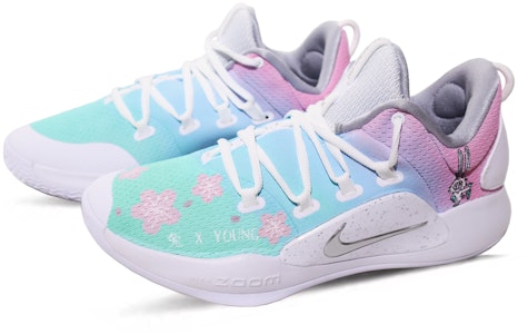 【定制鞋款】耐克 Hyperdunk X Low '中国年 樱花粉蓝' AR0465-100(TeamX-情人节樱花兔子) Lookbook 【定制鞋款】耐克 Hyperdunk X Low '中国年 樱花粉蓝' AR0465-100(TeamX-情人节樱花兔子)