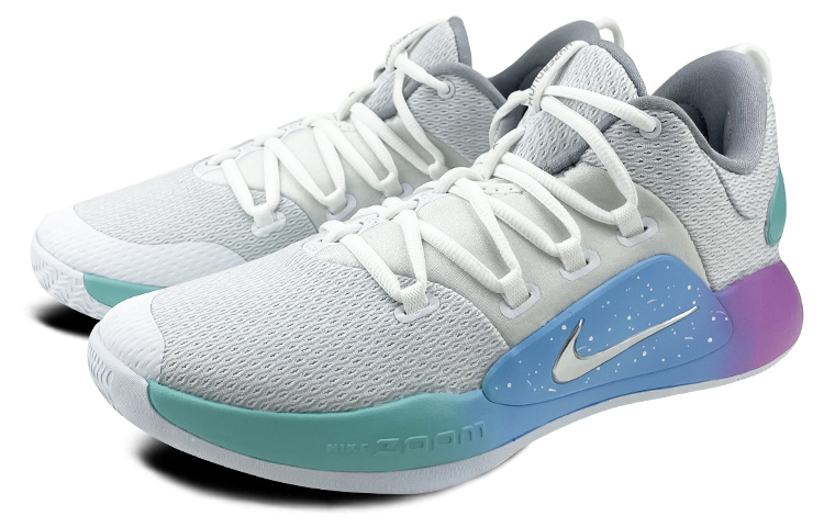 Shop [Sepatu Custom] Nike Hyperdunk X Low 'Cotton Candy Macaron' AR0465-100(Team叁-男款棉花糖S-BOX)