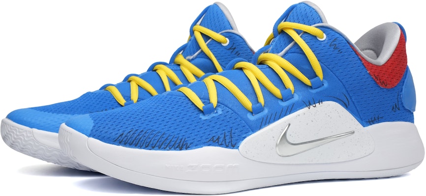 【定制球鞋】 Nike Hyperdunk X Low 10 可愛 潮流 低筒 防滑耐磨 低筒 復古籃球鞋 男女同款 藍白 Lookbook 【定制球鞋】 Nike Hyperdunk X Low 10 可愛 潮流 低筒 防滑耐磨 低筒 復古籃球鞋 男女同款 藍白
